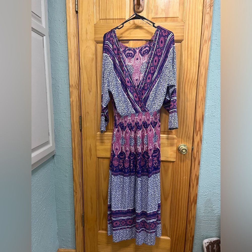 Free People size M gorgeous patchwork summer dress